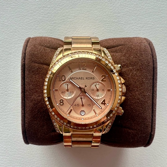 Michael Kors Women's Blair Chronograph Watch
(MK5263) - Picture 3 of 6